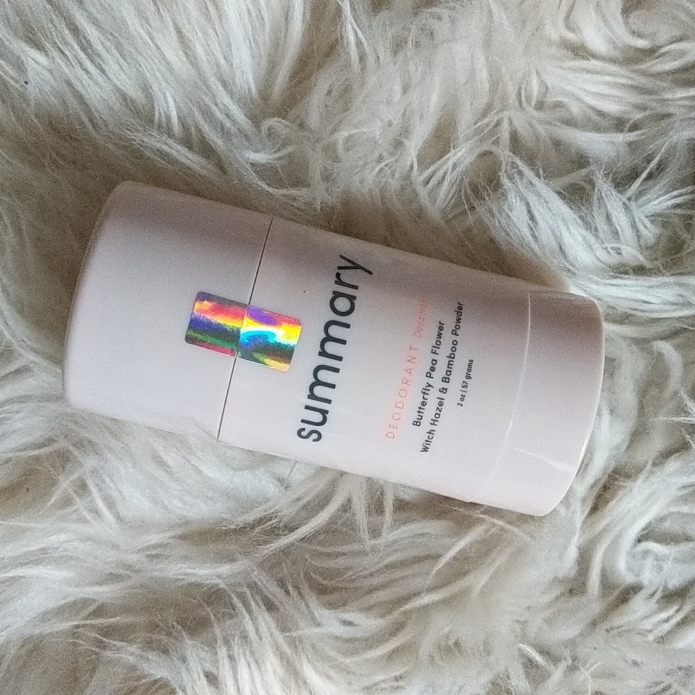 Summary Natural Deodorant